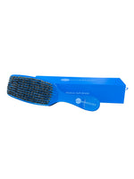 Blue Rectangular Curved Brush - (Medium Bristles)